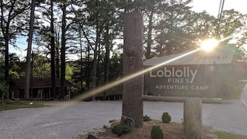 Overnattingsstedets uteområder