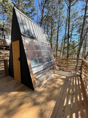 Terrace/patio - Loblolly Pines 3 Adventure Aframe (Eureka Springs)