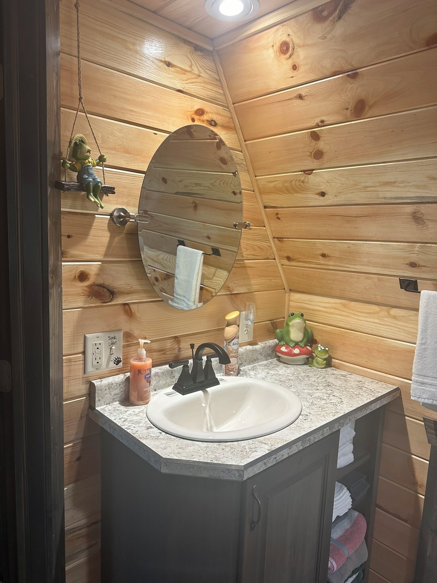 Main-level bathroom