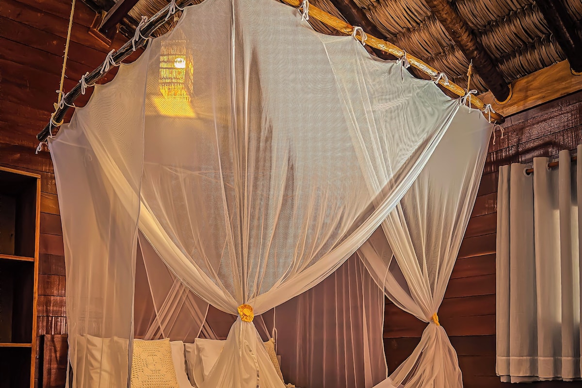 Phòng Deluxe, quang cảnh vườn | 1 phòng ngủ, minibar, trang trí khác biệt, màn/rèm cản sáng