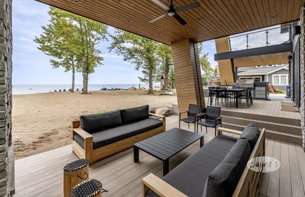 Terrace/patio - 6 bed 8 bath New Build on Georgian Bay! (The Blue Mountains)