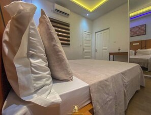 1 soverom, strykejern/-brett, wi-fi og sengetøy