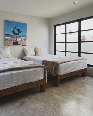 2 chambres, bureau, accĂšs au Wi-Fi (inclus), literie fournie