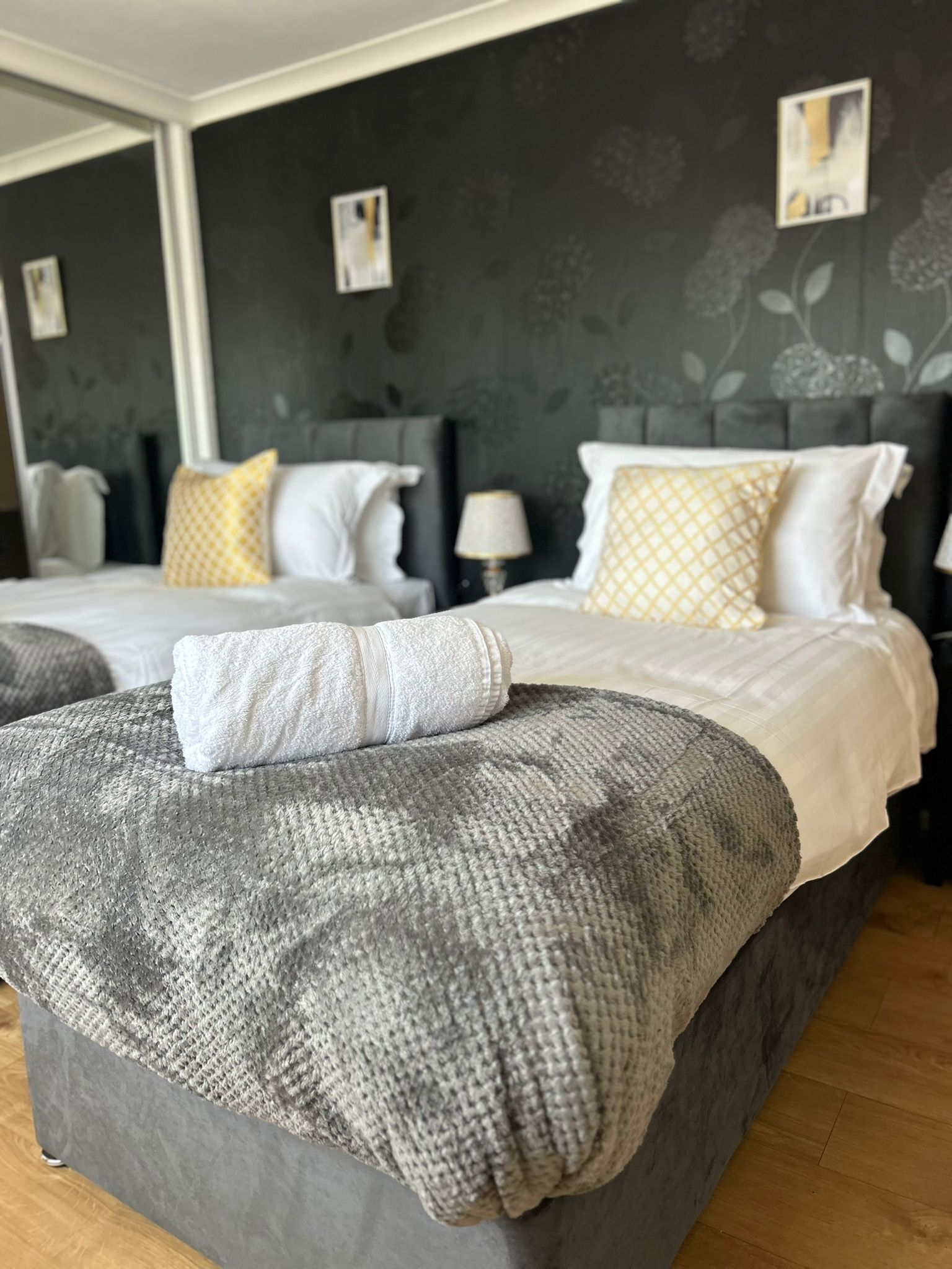 3 bedrooms, in-room safe, iron/ironing board, free WiFi