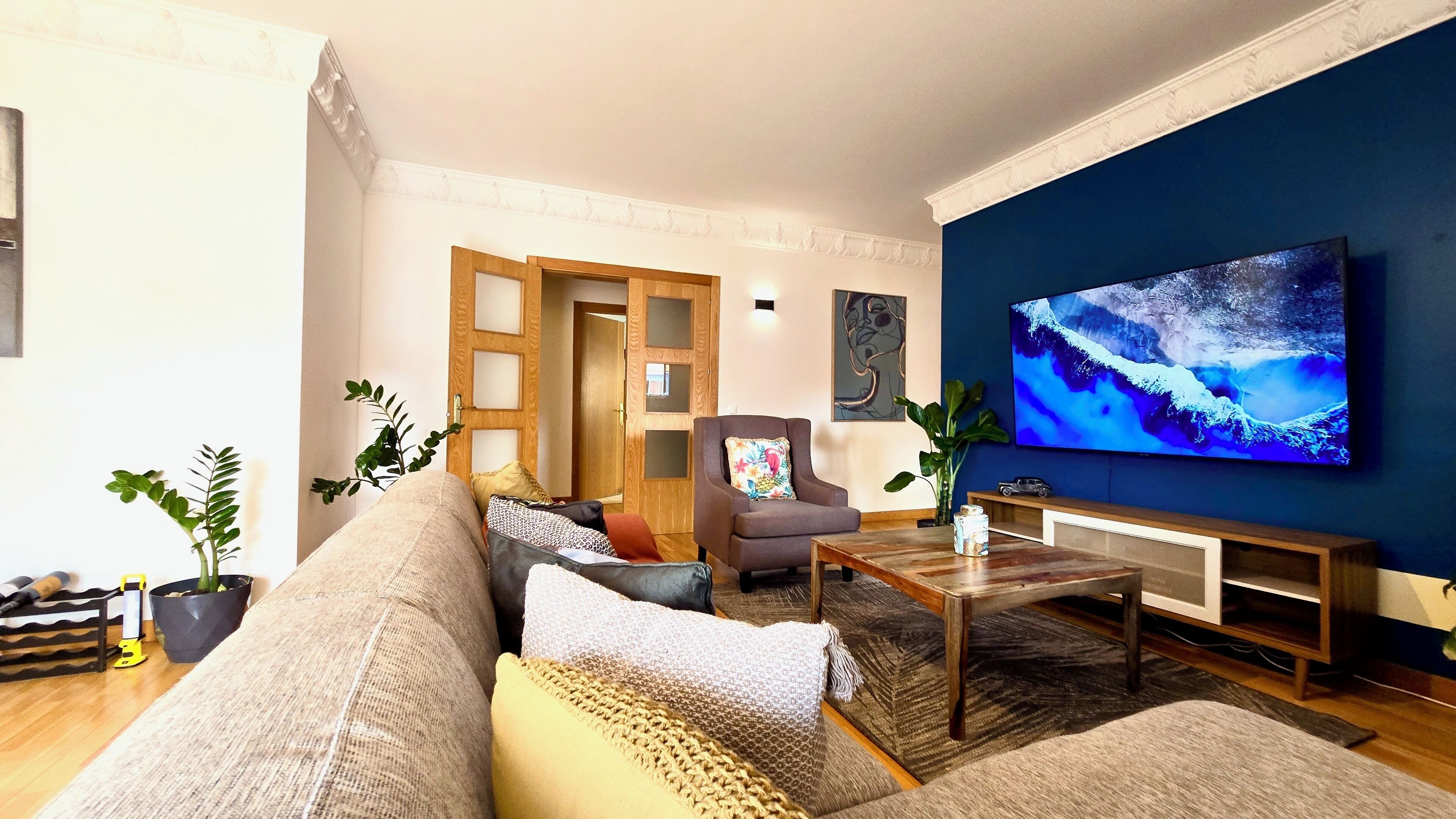 Älytelevisio, pöytätennispöytä