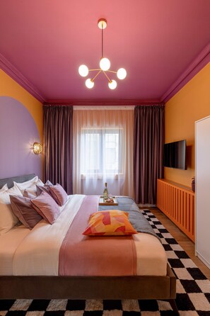 3 bedrooms, hypo-allergenic bedding, blackout curtains, free WiFi - Wes Anderson in Bucharest (Bucharest)
