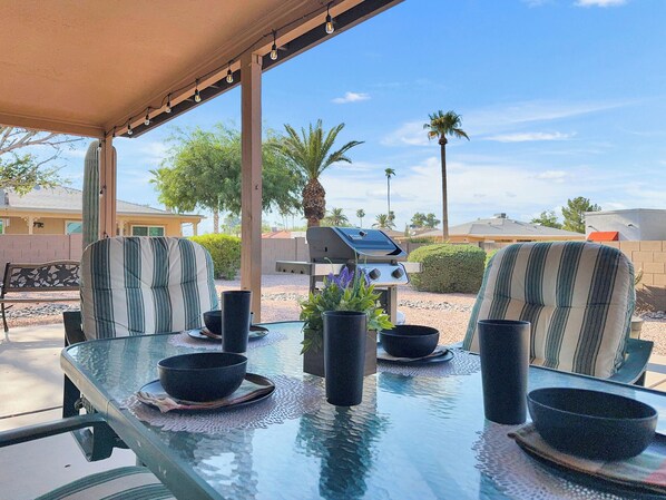 Restauration en plein air