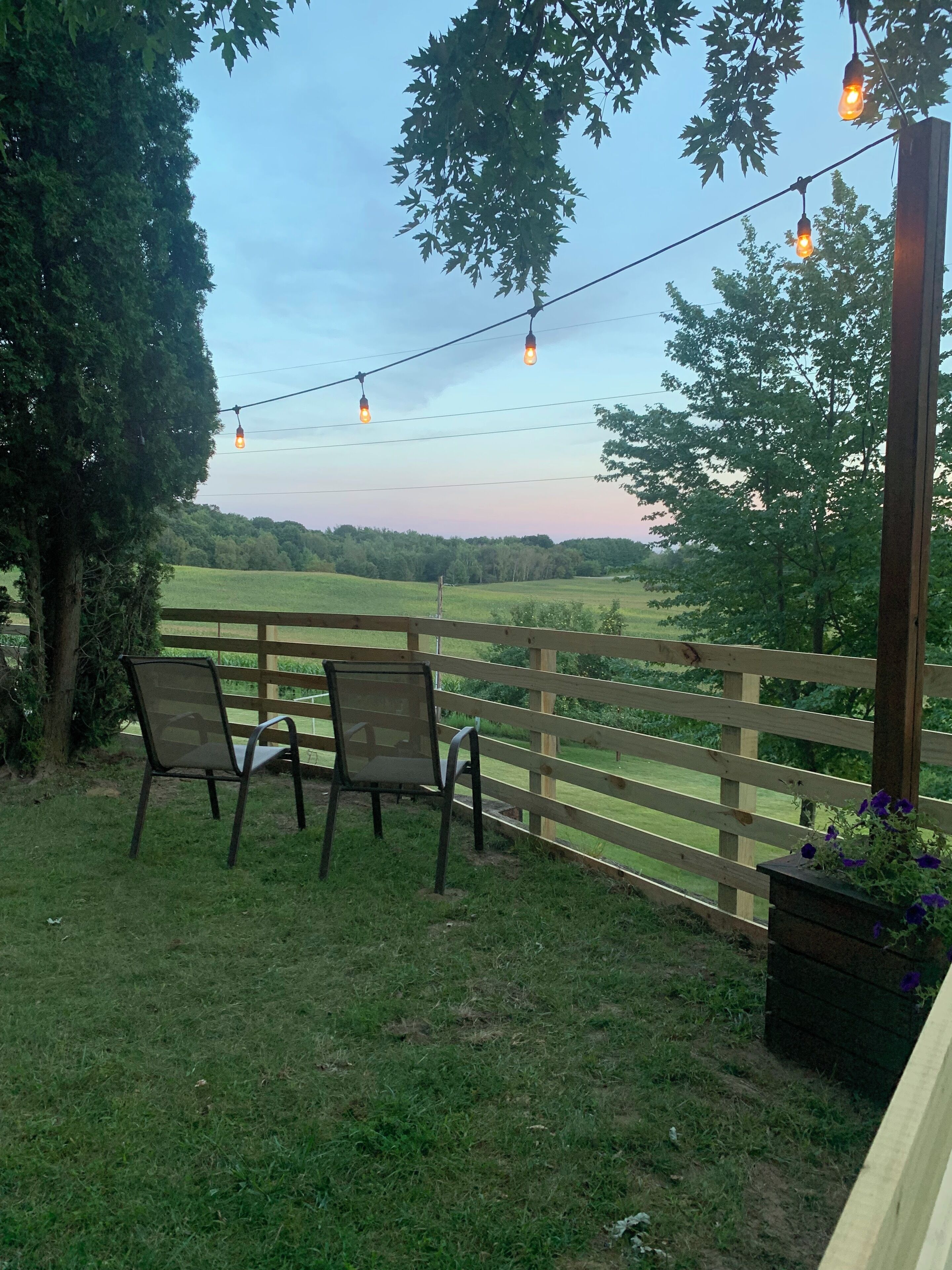 Enceinte de l’hébergement