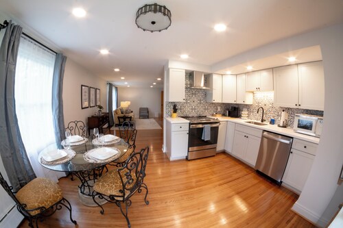 Historic Gate Lodge lovingly renovated and fully furnished in quaint Akron