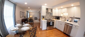 Historic Gate Lodge lovingly renovated and fully furnished in quaint Akron