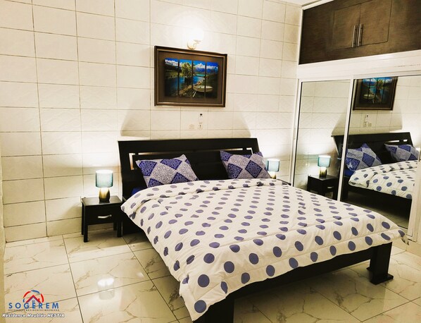 1 chambre, Wi-Fi, draps fournis