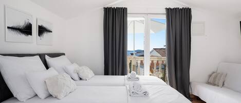 2 sovrum, strykjärn/strykbräda, gratis wi-fi och sängkläder