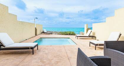 3 BR Oceanfront Beach House with Private Pool Gated Community Staircase to Ocean