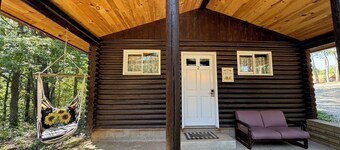 Charming log cabin on a quiet back road to get away from it all and enjoy nature