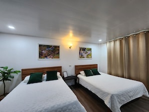 Deluxe Double Room, 2 Double Beds, Pool View | Free WiFi