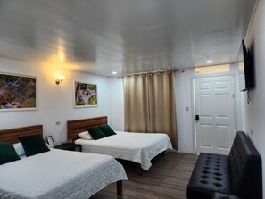 Deluxe Double Room, 2 Double Beds, Pool View | Free WiFi
