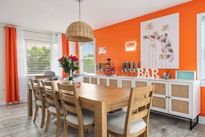 Dining - Anna Maria Island of Palms - HotTub,Pool,Poker,Games and more (ANNA MARIA)