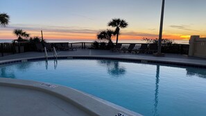 Außenpool, beheizter Pool