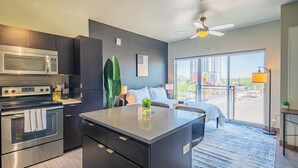 Luxury-Studio, 1 Queen-Bett, Nichtraucher, Küche | Eigene Küche