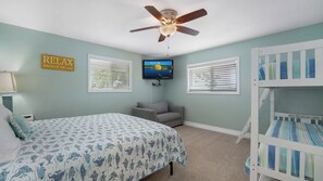 3 bedrooms, travel cot, WiFi, bed sheets