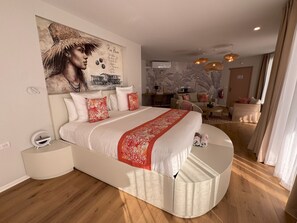 Chambre Double Luxe, piscine privée, vue océan