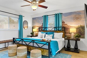 3 chambres, fer et planche à repasser, lit parapluie, Wi-Fi gratuit