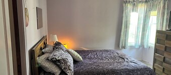 3-bedroom house in wonderful Glasgow with AC, WiFi two blocks from Event Center.