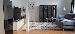 TV, stereo - Apartment 'Stilvolle Ferienwohnung' with Wi-Fi (Schwerin)