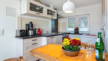 Kühlschrank, Ofen, Herdplatte, Geschirrspüler