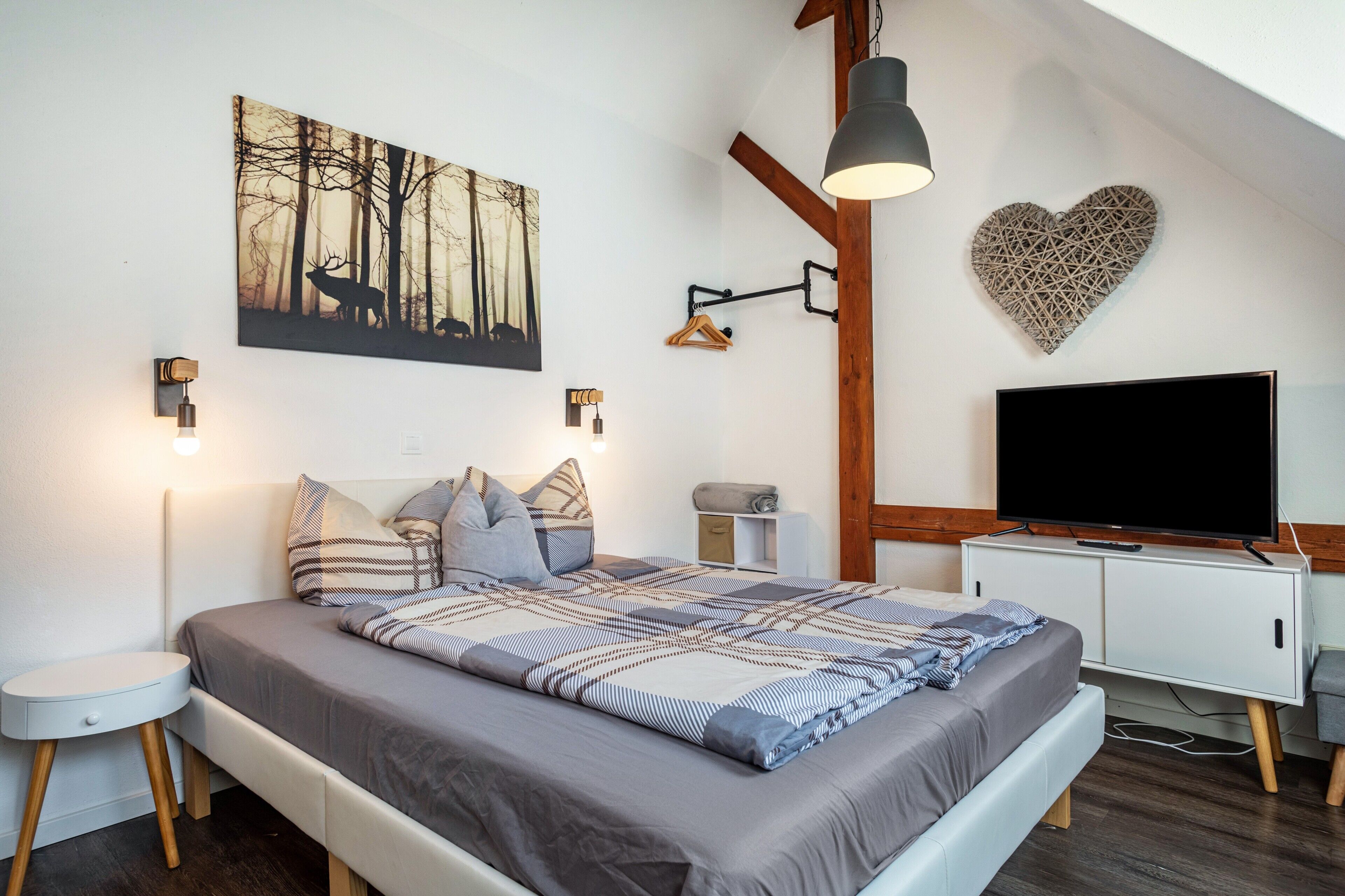 1 Schlafzimmer, kostenloses WLAN, Bettwäsche