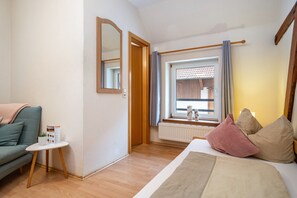 1 makuuhuone, ilmainen Wi-Fi, vuodevaatteet