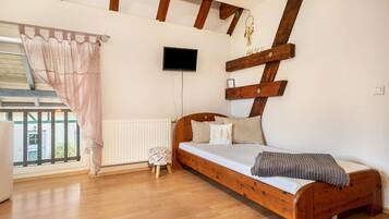 1 Schlafzimmer, kostenloses WLAN, Bettwäsche