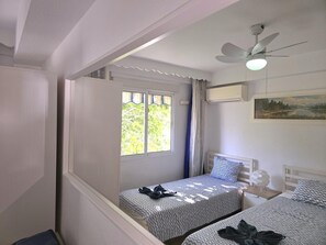 1 bedroom, iron/ironing board, internet, bed sheets