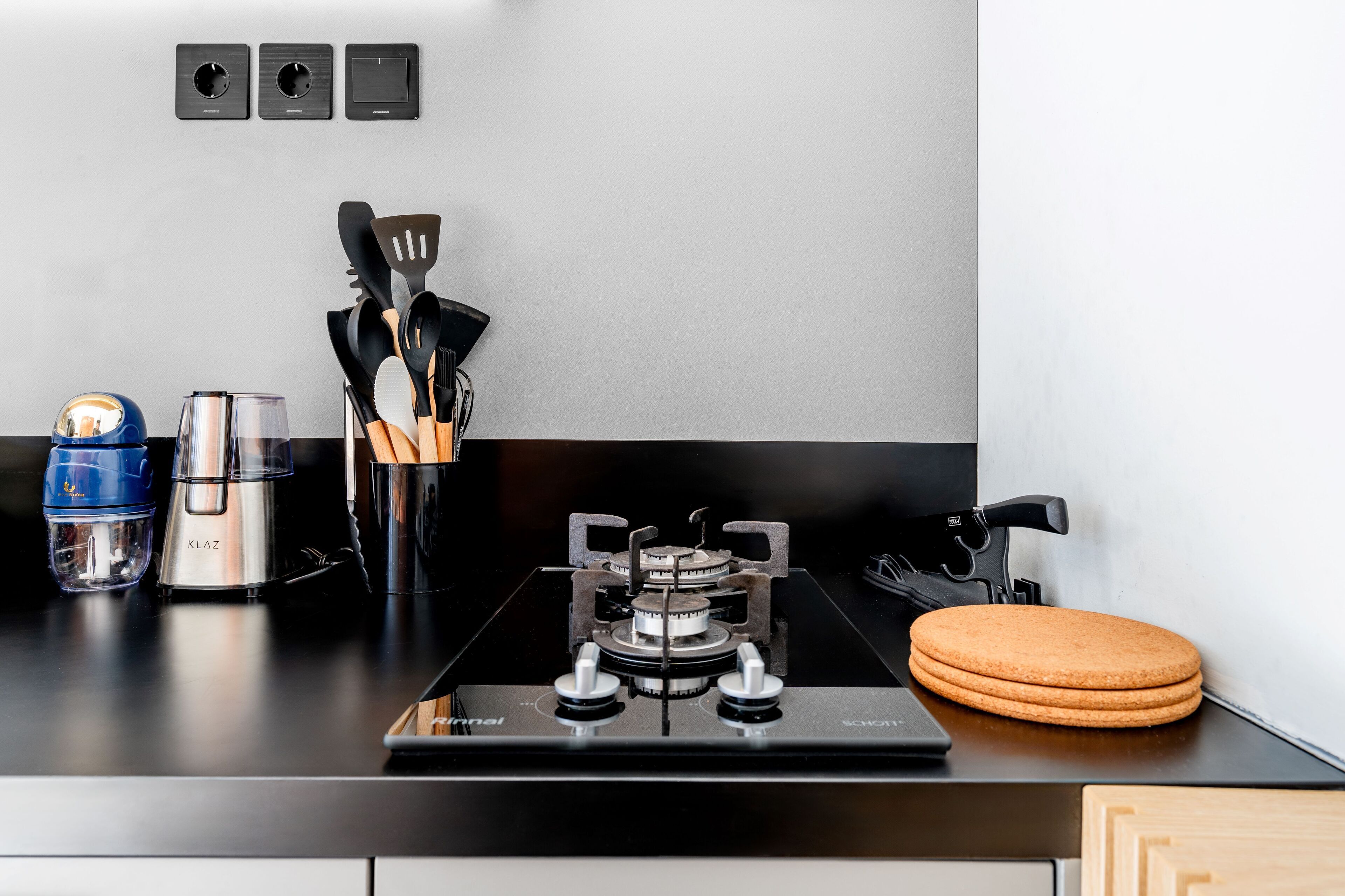 Familienvilla, 2 Schlafzimmer, eigener Pool | Eigene Kochnische | Großer Kühlschrank, Mikrowelle, Herdplatte