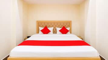 Free WiFi, bed sheets