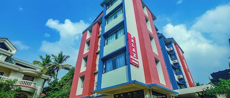 Façade de l’hébergement