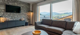 Holiday home with a sauna located on the slopes
