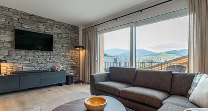 An der Piste gelegen Ferienhaus mit Sauna