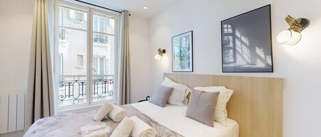 1 habitación, wifi y ropa de cama