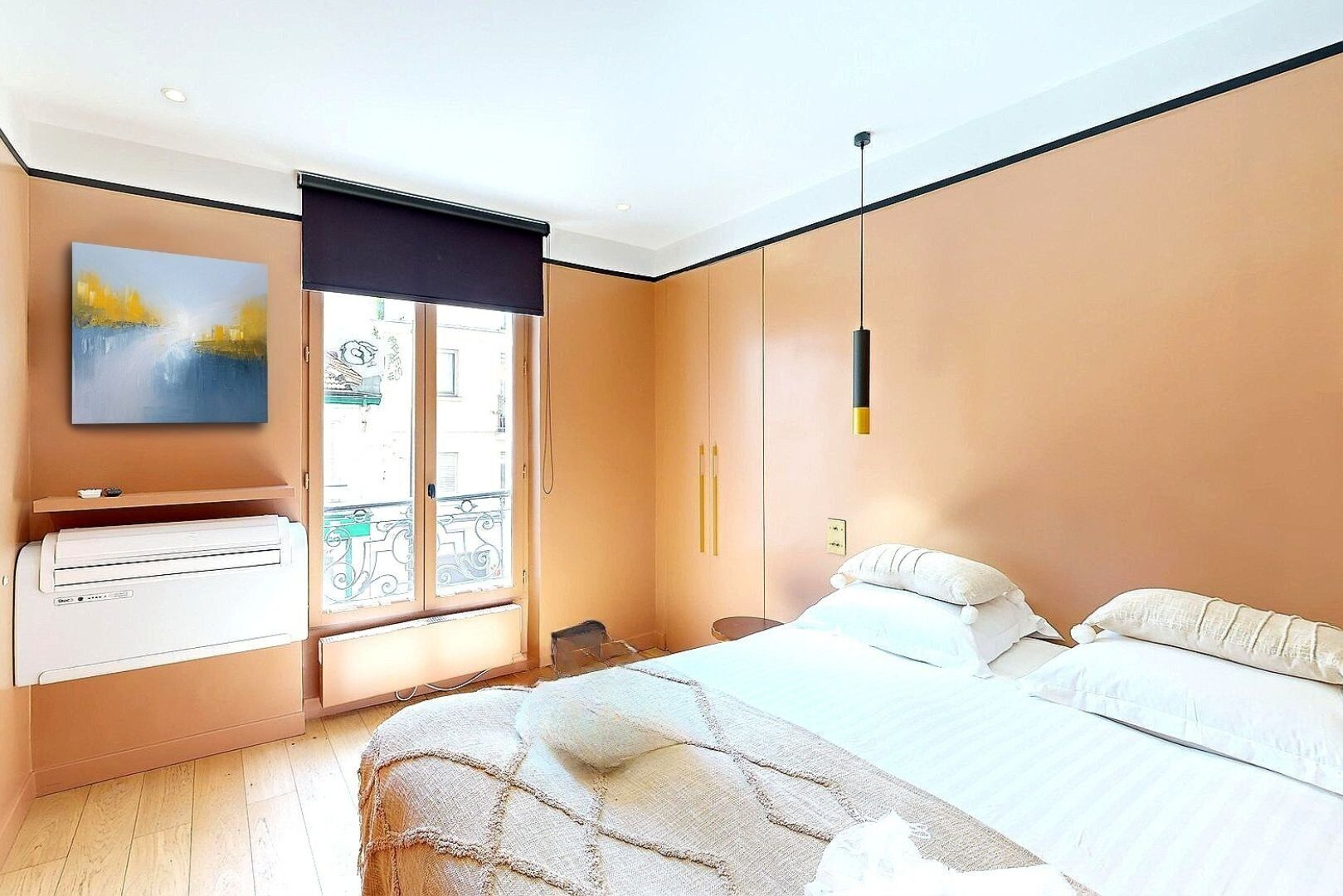 2 chambres, fer et planche à repasser, Wi-Fi, draps fournis