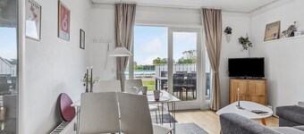 Acogedor apartamento en Aakirkeby con.