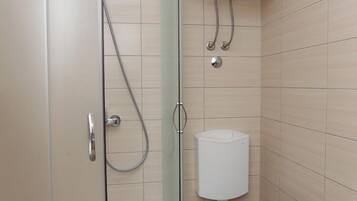 Shower, hair dryer