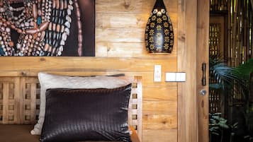 2 bedrooms, premium bedding, Select Comfort beds, minibar