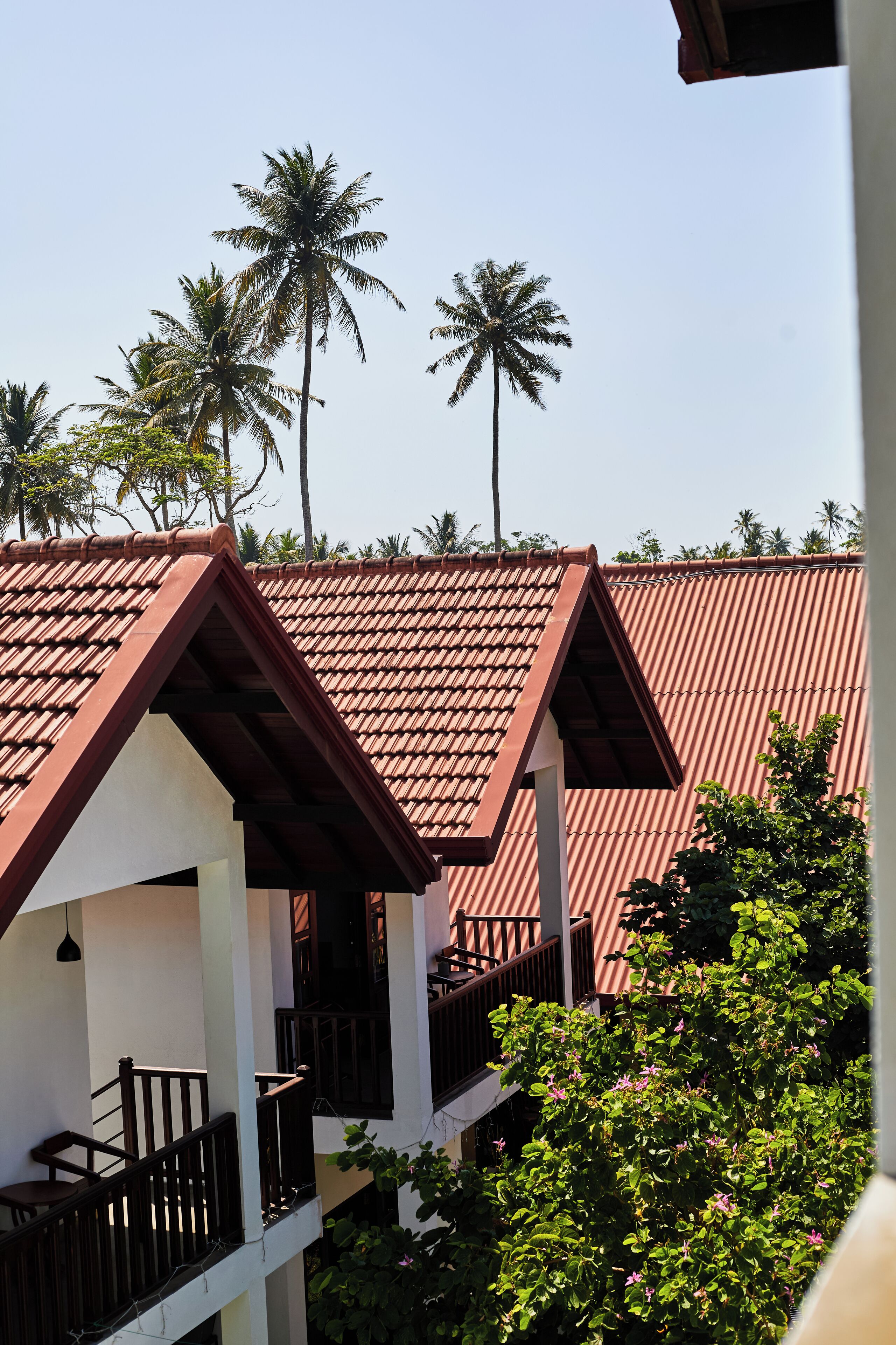 Façana frontal de l'allotjament