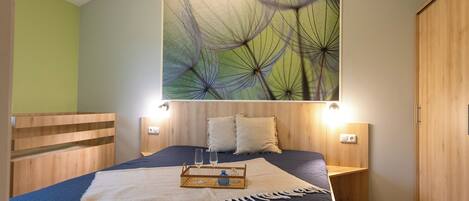 2 camere, culla da viaggio, Wi-Fi gratuito