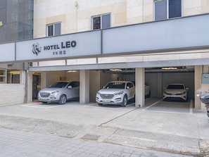 Façade de l’hébergement