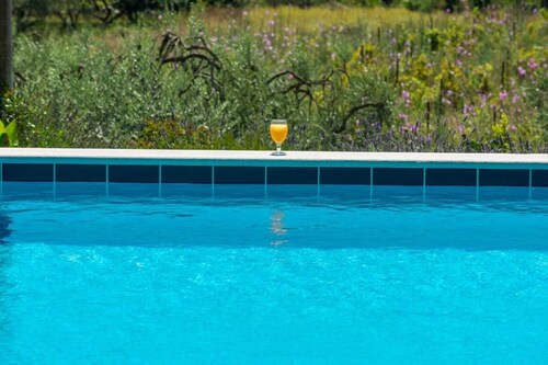 Villa Harmonia mit Terrasse und Gemeinschaftspool