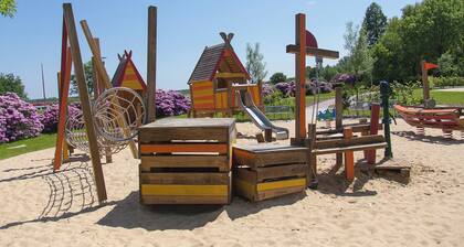 Ferienhaus Kiebitzmoor 7. Ebenerdig und im Grünen.