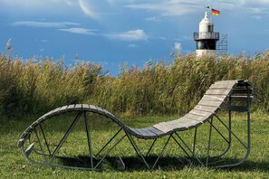 Property grounds - Vacation apartment Lili Marleen 3-20, peaceful and with a sun terrace. (Wurster Nordseeküste)