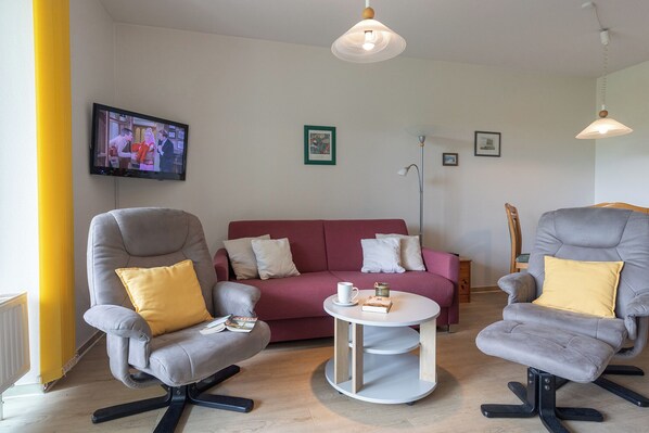 Fernseher, Stereoanlage